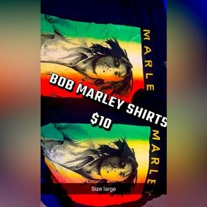 Bob Marley shirts size large